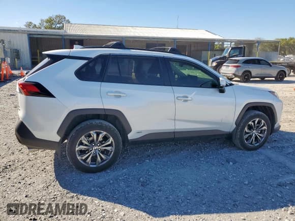 ✅ 2024 Toyota RAV4 Hybrid XLE Premium • VIN: JTMB6RFV6RD117473 • Lot: 91904415. Listed on Copart with 26,374 mi. Free auction sales archive from the USA and detailed vehicle history report at DreamBid. Image 3.