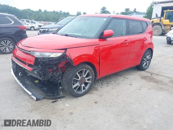 ✅ 2020 Kia Soul GT-Line • VIN: KNDJ63AU8L7700222 • Lot: 42450474. Listed on IAAI with 38,270 mi. Free auction sales archive from the USA and detailed vehicle history report at DreamBid. Image 2.