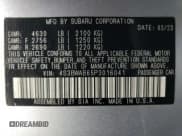 ✅ 2023 Subaru Legacy • VIN: 4S3BWAB65P3016041 • Лот: 74222834. Опубликован ранее на Copart с пробегом 20 918 миль. Бесплатный доступ к архиву аукционных продаж из США и подробный отчёт об истории автомобиля на DreamBid. Изображение 12.