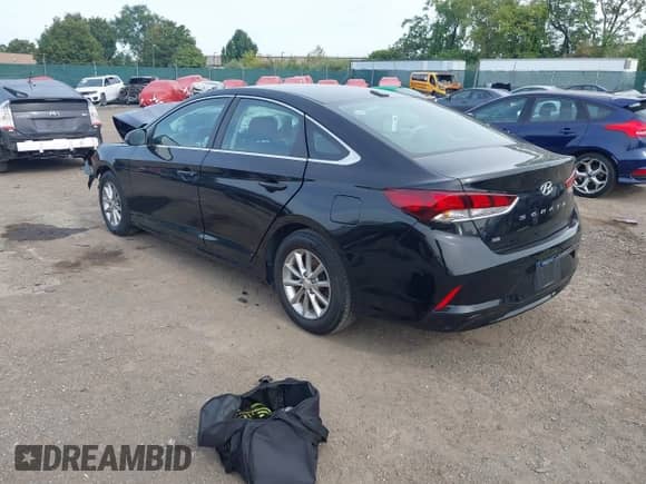 2018 Hyundai Sonata SE z VIN 5NPE24AF2JH605216, wystawiony jako IAAI lot #43330017 z przebiegiem 53 541 mil mil oraz . Historia ofert i sprzedaży dostępna na DreamBid. Obrazek 3.