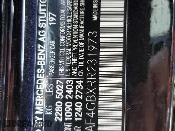 ✅ 2024 Mercedes-Benz C 300 • VIN: W1KAF4GBXRR231973 • Lot: 53315435. Wystawiony na Copart z przebiegiem 3 291 mil. Bezpłatny archiwum sprzedaży aukcyjnych z USA i szczegółowy raport historii pojazdu na DreamBid. Zdjęcie 12.