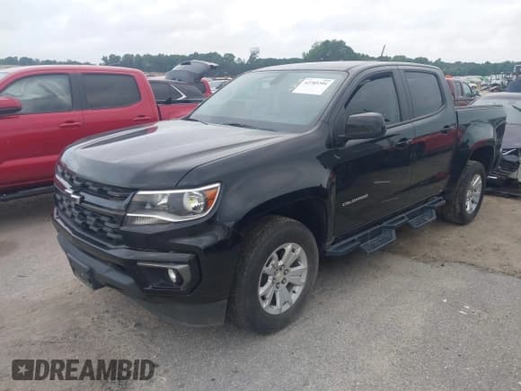 ✅ 2021 Chevrolet Colorado 2WD LT • VIN: 1GCGSCEA6M1273293 • Lot: 42785391. Listed on IAAI with 54,887 mi. Free auction sales archive from the USA and detailed vehicle history report at DreamBid. Image 2.