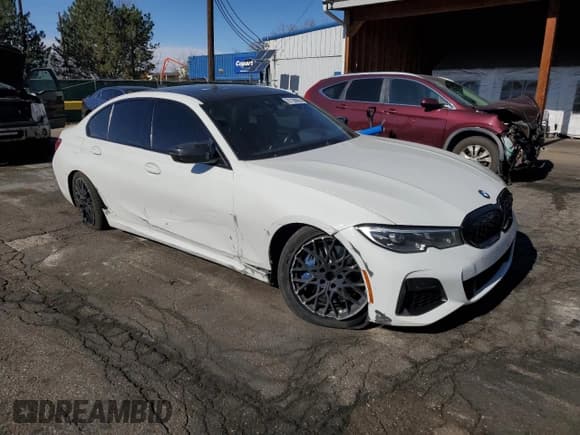 ✅ 2020 BMW 3 Series M340i xDrive • VIN: WBA5U9C05LFH68505 • Лот: 91108855. Опубликован ранее на Copart с пробегом 89 252 миль. Бесплатный доступ к архиву аукционных продаж из США и подробный отчёт об истории автомобиля на DreamBid. Изображение 4.