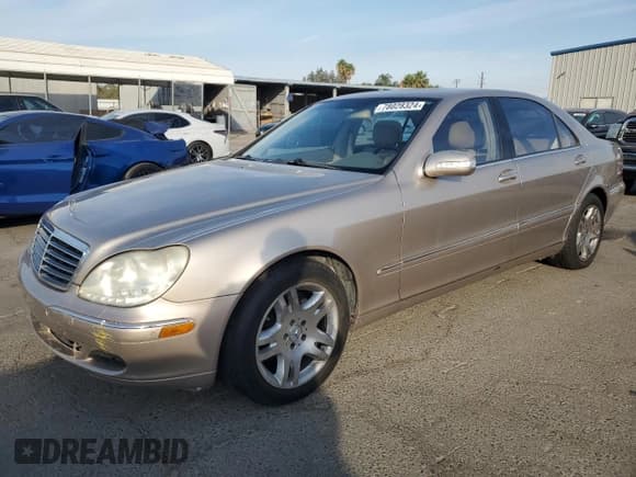 ✅ 2005 Mercedes-Benz S 430 • VIN: WDBNG70J55A439102 • Lot: 78028324. Listed on Copart with 273,967 mi. Free auction sales archive from the USA and detailed vehicle history report at DreamBid. Image 1.