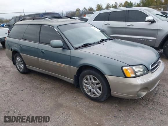 ✅ 2002 Subaru Legacy Outback Limited • VIN: 4S3BH686126605819 • Лот: 40849564. Опубликован ранее на IAAI с пробегом 242 803 миль. Бесплатный доступ к архиву аукционных продаж из США и подробный отчёт об истории автомобиля на DreamBid. Изображение 1.