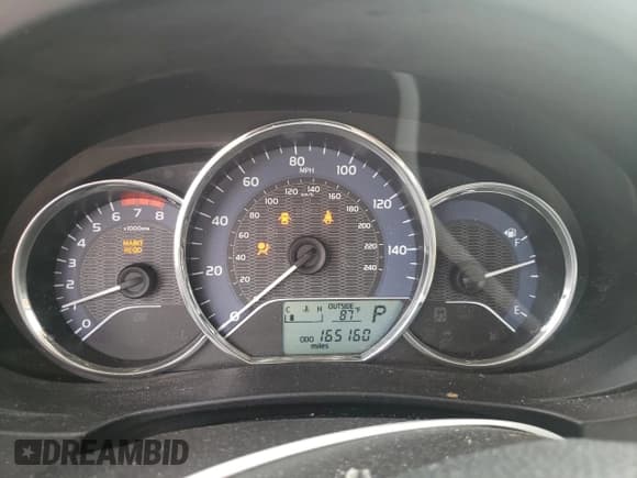 ✅ 2015 Toyota Corolla LE Eco • VIN: 2T1BPRHE9FC369737 • Lot: 84019435. Listed on Copart with 165,160 mi. Free auction sales archive from the USA and detailed vehicle history report at DreamBid. Image 9.