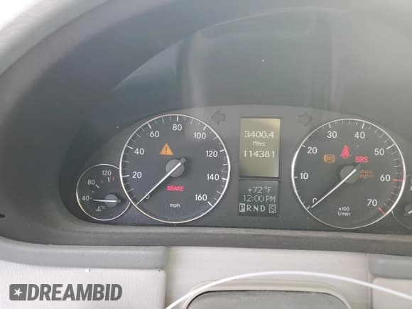 ✅ 2005 Mercedes-Benz C 320 • VIN: WDBRF84J65F679735 • Lot: 47164965. Wystawiony na Copart z przebiegiem 114 381 mil. Bezpłatny archiwum sprzedaży aukcyjnych z USA i szczegółowy raport historii pojazdu na DreamBid. Zdjęcie 9.