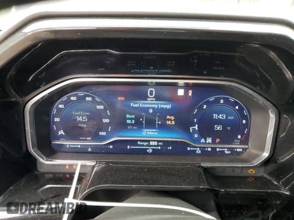 2023 Chevrolet Silverado 1500 LTZ with VIN 3GCUDGEL7PG158228, listed as a Copart auction lot 75260624 with Not provided miles and Salvage title. Bid and sale history available at DreamBid. Image 9.