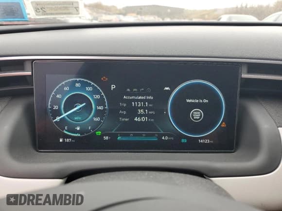 ✅ 2023 Hyundai Tucson Limited • VIN: KM8JFDA29PU123238 • Lot: 77737754. Wystawiony na Copart z przebiegiem 14 123 mil. Bezpłatny archiwum sprzedaży aukcyjnych z USA i szczegółowy raport historii pojazdu na DreamBid. Zdjęcie 9.