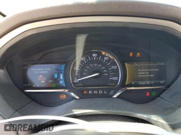 ✅ 2019 Lincoln MKZ Hybrid • VIN: 3LN6L5KU9KR614753 • Lot: 53488715. Listed on Copart with 66,766 mi. Free auction sales archive from the USA and detailed vehicle history report at DreamBid. Image 9.