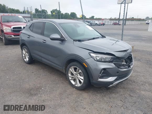 ✅ 2021 Buick Encore GX Preferred • VIN: KL4MMBS21MB180531 • Lot: 42508736. Listed on IAAI with 156,127 mi. Free auction sales archive from the USA and detailed vehicle history report at DreamBid. Image 1.