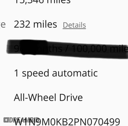 ✅ 2023 Mercedes-Benz EQB 300 • VIN: W1N9M0KB2PN070499 • Лот: 89433725. Опубликован ранее на Copart с пробегом 15 346 миль. Бесплатный доступ к архиву аукционных продаж из США и подробный отчёт об истории автомобиля на DreamBid. Изображение 10.