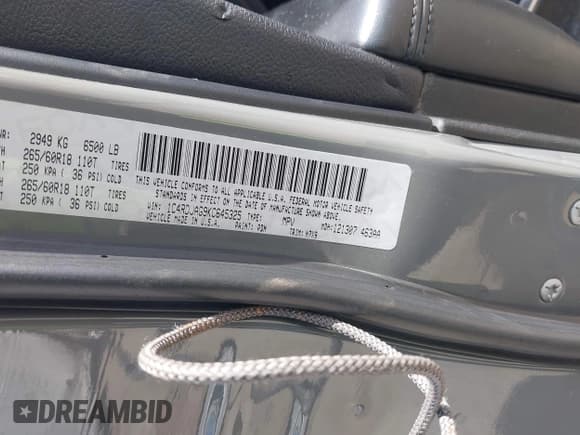 ✅ 2019 Dodge Durango SXT Plus • VIN: 1C4RDJAG9KC645325 • Lot: 42221279. Wystawiony na IAAI z przebiegiem 79 666 mil. Bezpłatny archiwum sprzedaży aukcyjnych z USA i szczegółowy raport historii pojazdu na DreamBid. Zdjęcie 9.