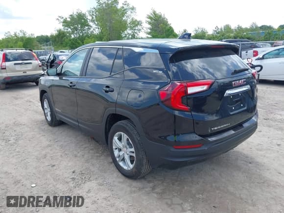 ✅ 2023 GMC Terrain SLE • VIN: 3GKALMEG0PL137708 • Lot: 42370601. Listed on IAAI with 38,103 mi. Free auction sales archive from the USA and detailed vehicle history report at DreamBid. Image 3.