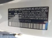 ✅ 2001 Mercedes-Benz C 320 • VIN: WDBRF64J11F073953 • Lot: 42824519. Wystawiony na IAAI z przebiegiem 115 109 mil. Bezpłatny archiwum sprzedaży aukcyjnych z USA i szczegółowy raport historii pojazdu na DreamBid. Zdjęcie 9.