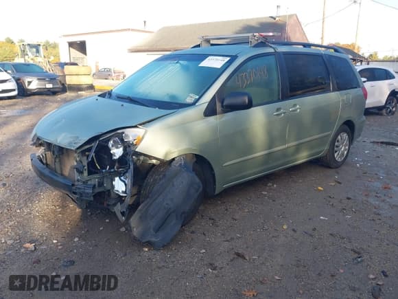✅ 2007 Toyota Sienna LE • VIN: 5TDZK23C47S040074 • Лот: 43370148. Опубликован ранее на IAAI с пробегом 153 633 миль. Бесплатный доступ к архиву аукционных продаж из США и подробный отчёт об истории автомобиля на DreamBid. Изображение 2.