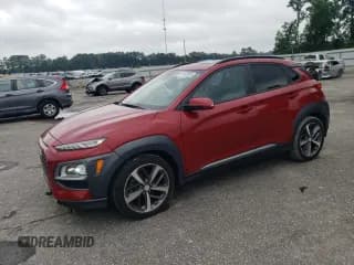 ✅ 2020 Hyundai Kona Ultimate • VIN: KM8K53A52LU574565 • Лот: 67522855. Опубликован ранее на Copart с пробегом 50 058 миль. Бесплатный доступ к архиву аукционных продаж из США и подробный отчёт об истории автомобиля на DreamBid. Изображение 1.