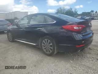 2017 Hyundai Sonata Sport z VIN 5NPE34AF2HH457740, wystawiony jako Copart lot #85835425 z przebiegiem 65 965 mil mil oraz Szkoda całkowita • Salvage title. Historia ofert i sprzedaży dostępna na DreamBid. Obrazek 2.