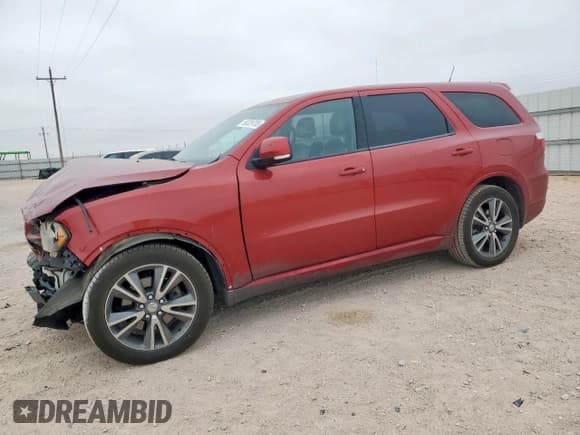 ✅ 2011 Dodge Durango R/T • VIN: 1D4SD6GT4BC535269 • Lot: 58329705. Listed on Copart with 122,961 mi. Free auction sales archive from the USA and detailed vehicle history report at DreamBid. Image 1.