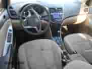 2012 Hyundai Accent GLS z VIN KMHCU4AE6CU076186, wystawiony jako Copart lot #82607985 z przebiegiem 181 144 mil mil oraz Szkoda całkowita • Salvage title. Historia ofert i sprzedaży dostępna na DreamBid. Obrazek 8.