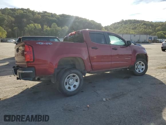 ✅ 2021 Chevrolet Colorado 4WD Work Truck • VIN: 1GCGTBEN6M1266189 • Лот: 81984895. Опубликован ранее на Copart с пробегом 71 520 миль. Бесплатный доступ к архиву аукционных продаж из США и подробный отчёт об истории автомобиля на DreamBid. Изображение 3.