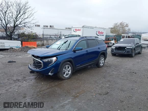 ✅ 2020 GMC Terrain SLE • VIN: 3GKALTEVXLL124497 • Lot: 43734534. Listed on IAAI with 40,875 mi. Free auction sales archive from the USA and detailed vehicle history report at DreamBid. Image 18.
