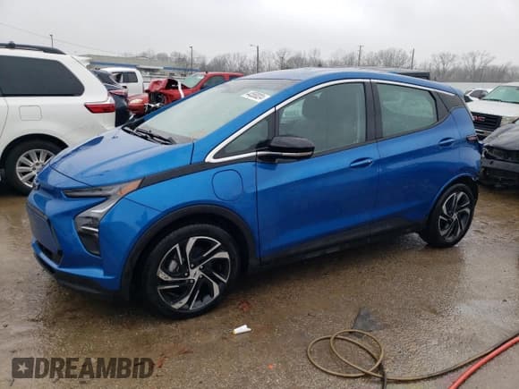 ✅ 2023 Chevrolet Bolt EV 2LT • VIN: 1G1FX6S01P4161054 • Lot: 44550024. Wystawiony na Copart z przebiegiem 13 280 mil. Bezpłatny archiwum sprzedaży aukcyjnych z USA i szczegółowy raport historii pojazdu na DreamBid. Zdjęcie 1.