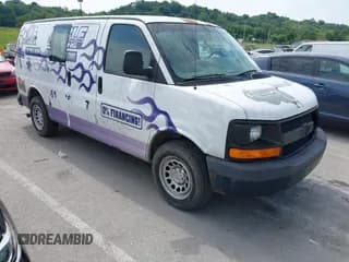 ✅ 2009 Chevrolet Express Cargo • VIN: 1GCFG15X791142631 • Lot: 42367908. Listed on IAAI with 284,363 mi. Free auction sales archive from the USA and detailed vehicle history report at DreamBid. Image 1.