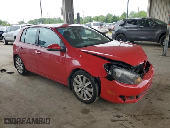 ✅ 2011 Volkswagen Golf TDI • VIN: WVWDM7AJ6BW194734 • Lot: 58244035. Listed on Copart with 98,374 mi. Free auction sales archive from the USA and detailed vehicle history report at DreamBid. Image 4.