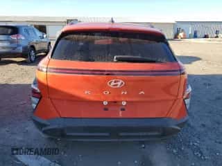 2024 Hyundai Kona SEL with VIN KM8HC3AB9RU070464, listed as a Copart auction lot 84552484 with 17,660 mi miles and Salvage title. Bid and sale history available at DreamBid. Image 6.