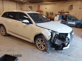 ✅ 2017 Audi Q7 Premium • VIN: WA1AAAF75HD014356 • Lot: 43322703. Listed on IAAI with 162,923 mi. Free auction sales archive from the USA and detailed vehicle history report at DreamBid. Image 1.