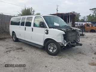 2018 Chevrolet Express Passenger LT с VIN 1GAZGPFG8J1250980, выставлен на аукционе IAAI как лот 41346087 с пробегом Не указан миль и . История ставок и продаж доступна на DreamBid. Изображение 1.