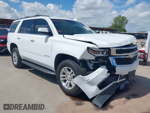 ✅ 2018 Chevrolet Tahoe LT • VIN: 1GNSKBKC1JR376569 • Lot: 43291898. Listed on IAAI with 121,871 mi. Free auction sales archive from the USA and detailed vehicle history report at DreamBid. Image 1.