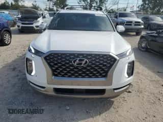 2022 Hyundai Palisade Calligraphy z VIN KM8R74HE6NU397770, wystawiony jako Copart lot #72121894 z przebiegiem 44 687 mil mil oraz Szkoda całkowita • Salvage title. Historia ofert i sprzedaży dostępna na DreamBid. Obrazek 5.