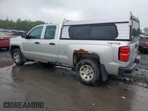 2016 Chevrolet Silverado 1500 Work Truck with VIN 1GCVKNEHXGZ133415, listed as a Copart auction lot 58200525 with 124,341 mi miles and Clean title. Bid and sale history available at DreamBid. Image 2.
