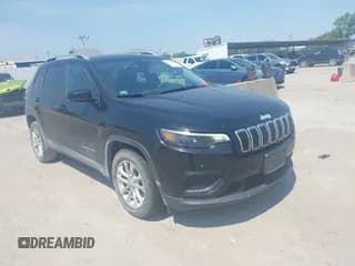 ✅ 2021 Jeep Cherokee Latitude • VIN: 1C4PJLCB2MD136767 • Lot: 43027263. Listed on IAAI with 66,094 mi. Free auction sales archive from the USA and detailed vehicle history report at DreamBid. Image 1.