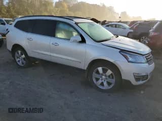 ✅ 2015 Chevrolet Traverse LTZ • VIN: 1GNKRJKD9FJ152311 • Lot: 73747554. Wystawiony na Copart z przebiegiem Nie podano. Bezpłatny archiwum sprzedaży aukcyjnych z USA i szczegółowy raport historii pojazdu na DreamBid. Zdjęcie 4.