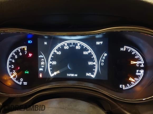 ✅ 2019 Jeep Grand Cherokee Limited • VIN: 1C4RJFBG1KC765768 • Lot: 43776793. Listed on IAAI with 74,736 mi. Free auction sales archive from the USA and detailed vehicle history report at DreamBid. Image 7.