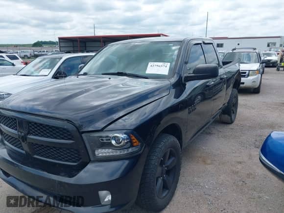 2019 Ram 1500 Tradesman with VIN 1C6RR7FG7KS544052, listed as a IAAI auction lot 42756574 with 93,382 mi miles and . Bid and sale history available at DreamBid. Image 17.