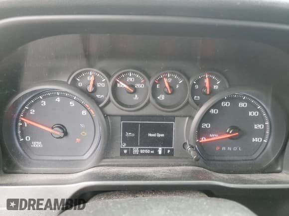 ✅ 2019 Chevrolet Silverado 1500 Custom • VIN: 1GCRYBEH0KZ334831 • Lot: 61571345. Wystawiony na Copart z przebiegiem 90 150 mil. Bezpłatny archiwum sprzedaży aukcyjnych z USA i szczegółowy raport historii pojazdu na DreamBid. Zdjęcie 9.