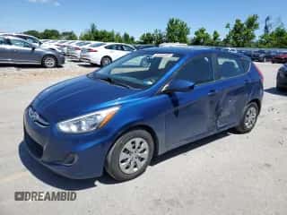 2017 Hyundai Accent SE z VIN KMHCT5AE7HU313283, wystawiony jako Copart lot #58184555 z przebiegiem 130 763 mil mil oraz Szkoda całkowita • Salvage title. Historia ofert i sprzedaży dostępna na DreamBid. Obrazek 1.
