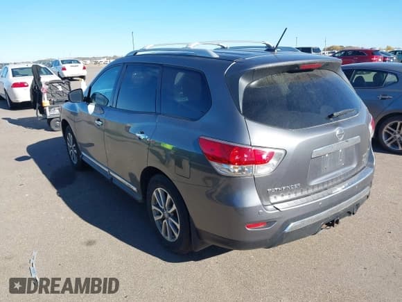 ✅ 2016 Nissan Pathfinder SV • VIN: 5N1AR2MM8GC658477 • Лот: 43593185. Опубликован ранее на IAAI с пробегом 110 180 миль. Бесплатный доступ к архиву аукционных продаж из США и подробный отчёт об истории автомобиля на DreamBid. Изображение 3.