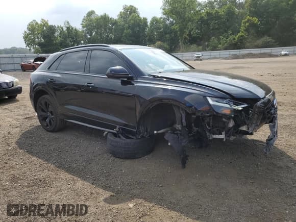 ✅ 2019 Audi Q8 Premium • VIN: WA1AVAF18KD018117 • Lot: 67872615. Wystawiony na Copart z przebiegiem 67 306 mil. Bezpłatny archiwum sprzedaży aukcyjnych z USA i szczegółowy raport historii pojazdu na DreamBid. Zdjęcie 4.