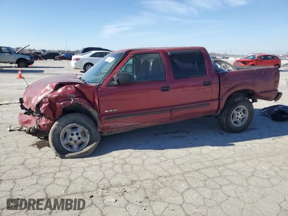 ✅ 2003 Chevrolet S-10 LS • VIN: 1GCDT13X43K118553 • Lot: 43178805. Wystawiony na Copart z przebiegiem 233 795 mil. Bezpłatny archiwum sprzedaży aukcyjnych z USA i szczegółowy raport historii pojazdu na DreamBid. Zdjęcie 1.