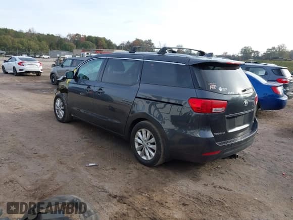 ✅ 2017 Kia Sedona EX • VIN: KNDMC5C12H6283052 • Lot: 40749961. Listed on IAAI with 146,996 mi. Free auction sales archive from the USA and detailed vehicle history report at DreamBid. Image 3.