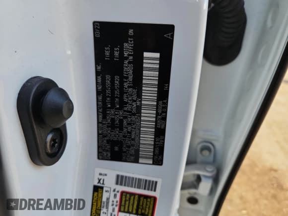 ✅ 2023 Toyota Highlander Hybrid Limited • VIN: 5TDXBRCHXPS583571 • Лот: 92426155. Опубликован ранее на Copart с пробегом 18 226 миль. Бесплатный доступ к архиву аукционных продаж из США и подробный отчёт об истории автомобиля на DreamBid. Изображение 13.