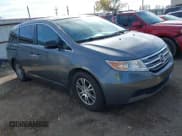 ✅ 2012 Honda Odyssey EX-L • VIN: 5FNRL5H61CB002866 • Lot: 43654156. Listed on IAAI with 158,677 mi. Free auction sales archive from the USA and detailed vehicle history report at DreamBid. Image 1.