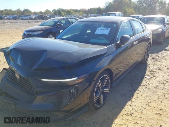 ✅ 2024 Honda Accord Sport • VIN: 1HGCY2F5XRA023430 • Лот: 43466808. Опубликован ранее на IAAI с пробегом 60 064 миль. Бесплатный доступ к архиву аукционных продаж из США и подробный отчёт об истории автомобиля на DreamBid. Изображение 2.