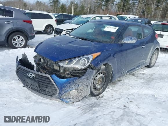 ✅ 2016 Hyundai Veloster Turbo Rally Edition • VIN: KMHTC6AE2GU267088 • Lot: 41561388. Wystawiony na IAAI z przebiegiem 98 157 mil. Bezpłatny archiwum sprzedaży aukcyjnych z USA i szczegółowy raport historii pojazdu na DreamBid. Zdjęcie 2.