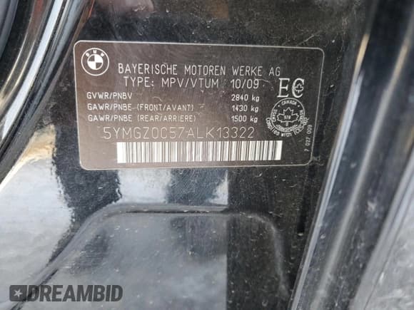 ✅ 2010 BMW X6 M • VIN: 5YMGZ0C57ALK13322 • Лот: 84522144. Опубликован ранее на Copart с пробегом 166 677 миль. Бесплатный доступ к архиву аукционных продаж из США и подробный отчёт об истории автомобиля на DreamBid. Изображение 14.